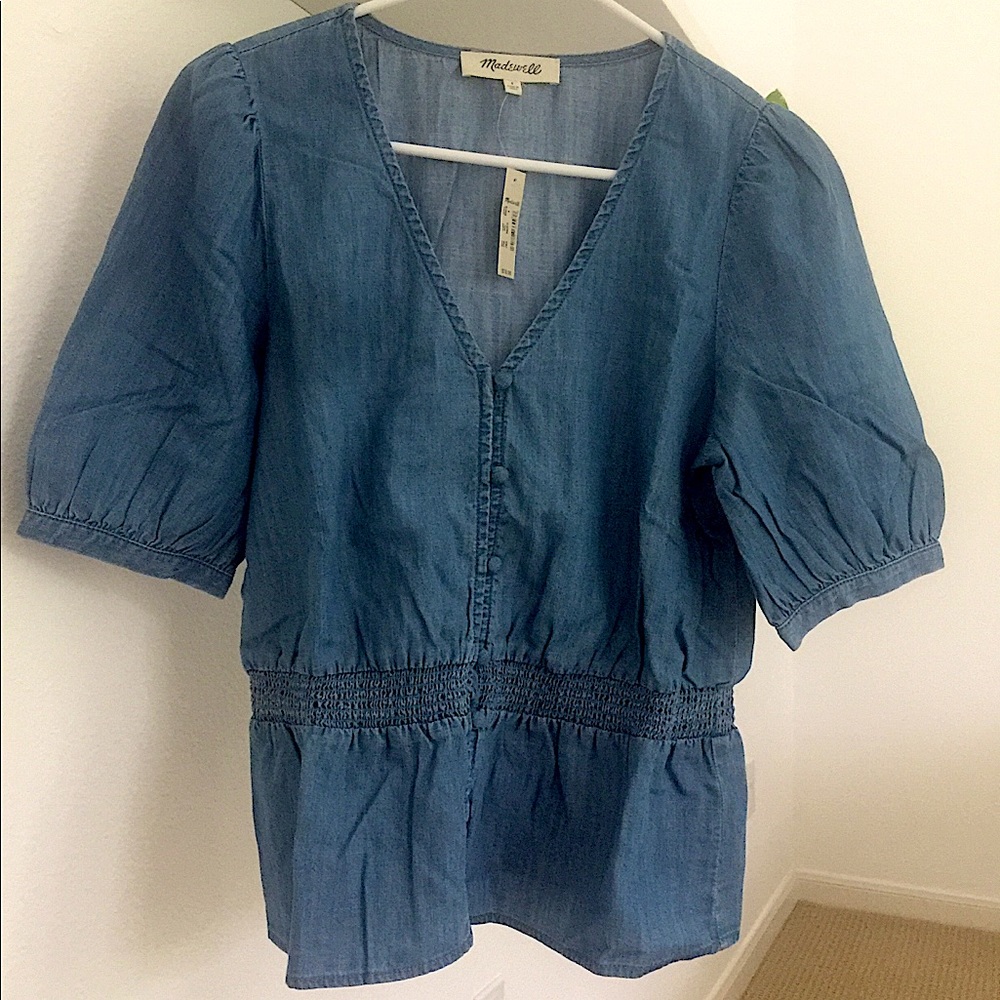 Madewell Denim Top Never Worn Before